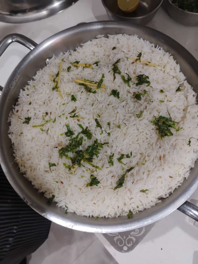 Delicious Jeera Rice prepared by COOX