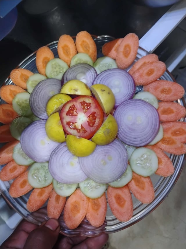 Delicious Salad, Papad prepared by COOX