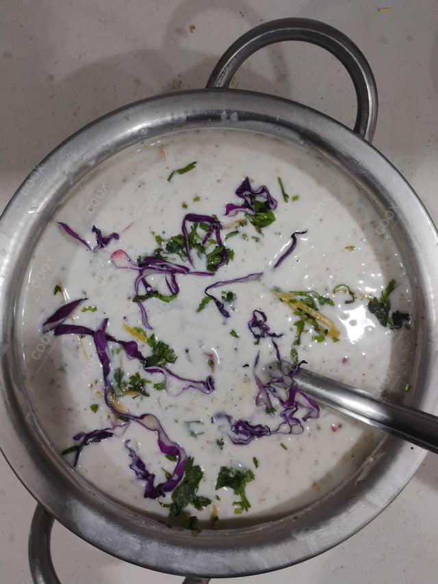 Delicious Mix Veg Raita prepared by COOX