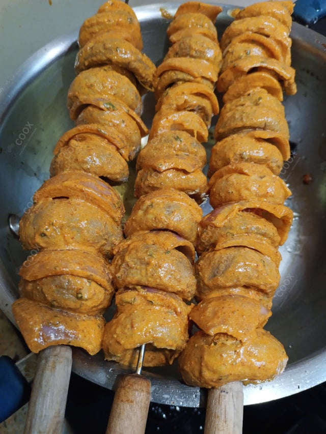 Delicious Mushroom Tikka prepared by COOX