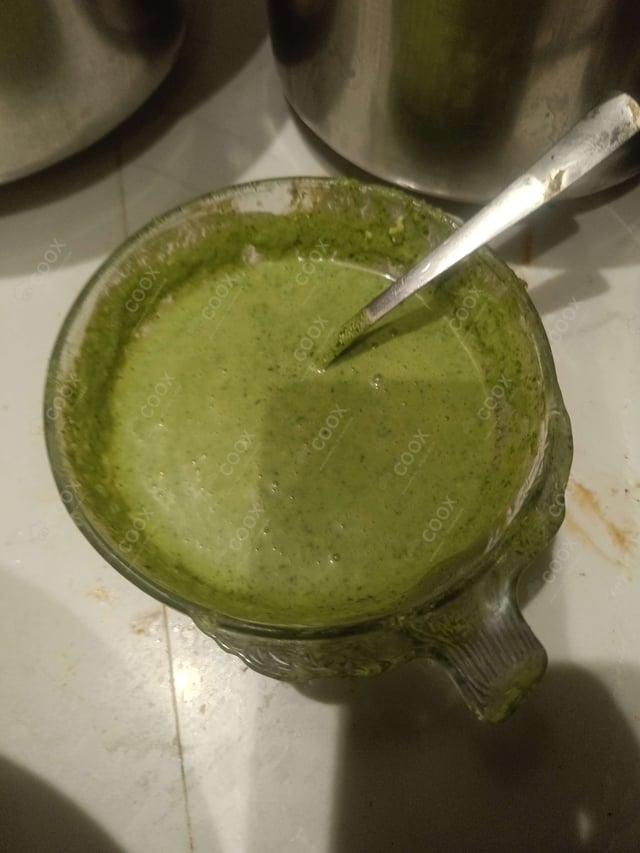 Delicious Green Chutney prepared by COOX