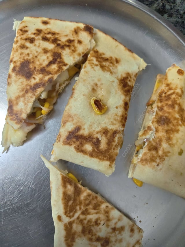 Delicious Veg Quesadillas prepared by COOX