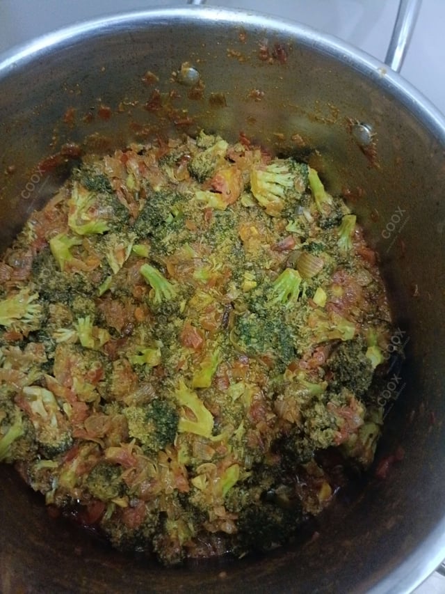 Delicious Masala Broccoli prepared by COOX