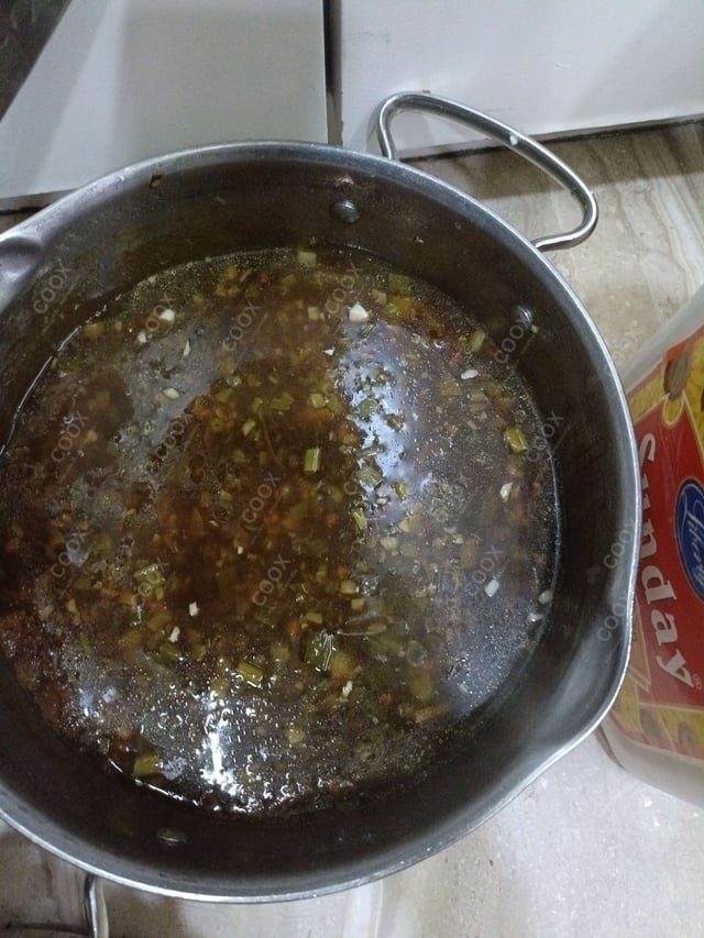 Delicious Vegetable Manchow Soup prepared by COOX