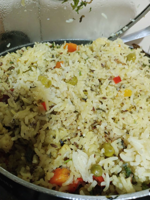 Delicious Veg Pulao prepared by COOX