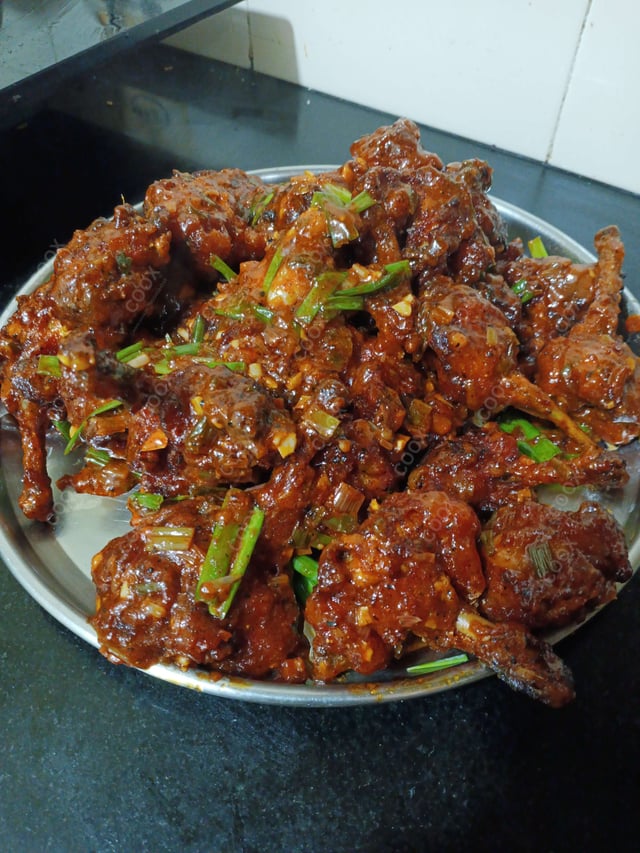 Delicious Chicken Lollipop prepared by COOX