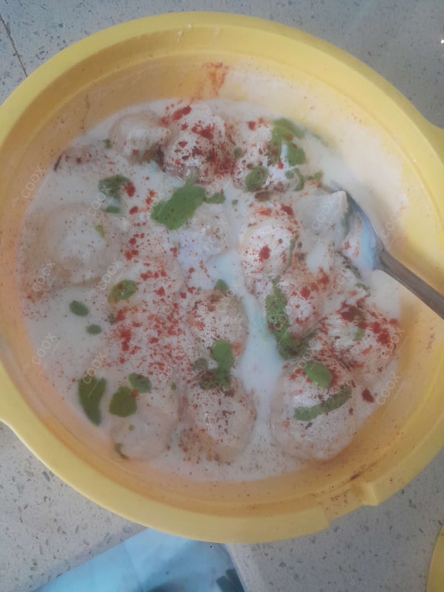 Delicious Dahi Bhalla prepared by COOX