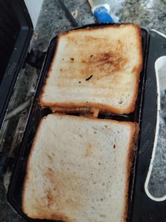 Delicious Veg Grilled Sandwiches prepared by COOX