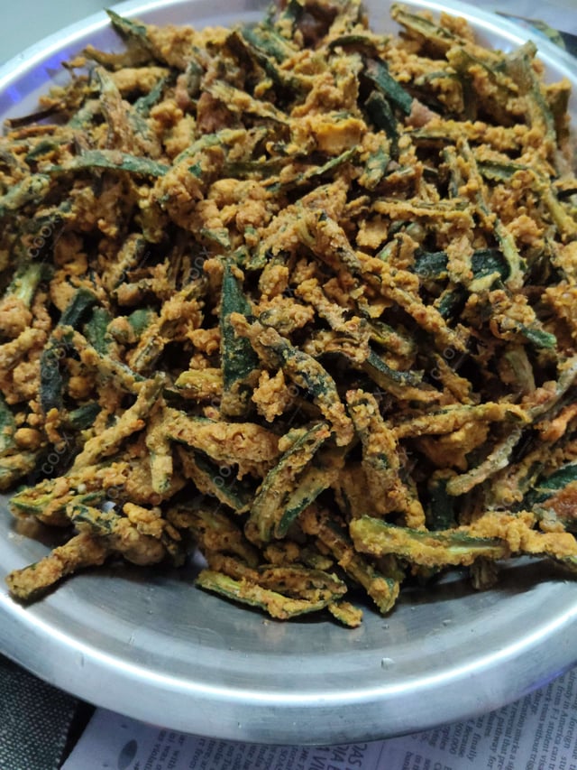 Delicious Kurkuri Bhindi prepared by COOX