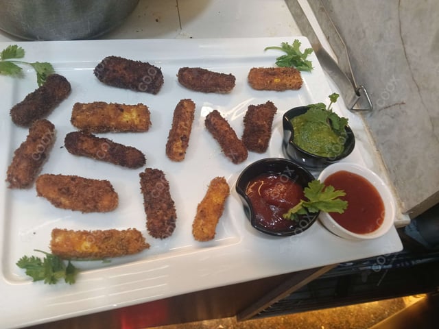 Delicious Threaded Paneer  prepared by COOX