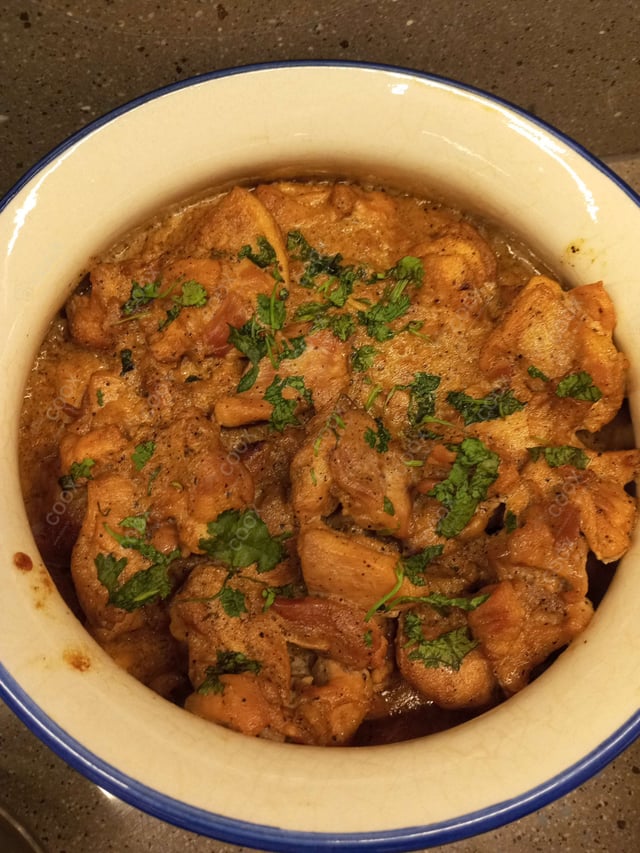 Delicious Murgh Kali Mirch prepared by COOX
