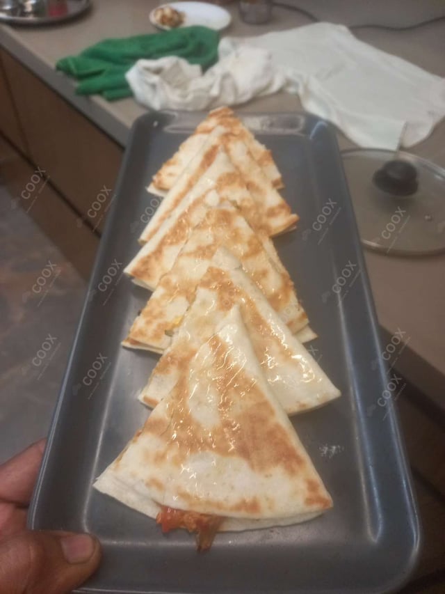 Delicious Veg Quesadillas prepared by COOX