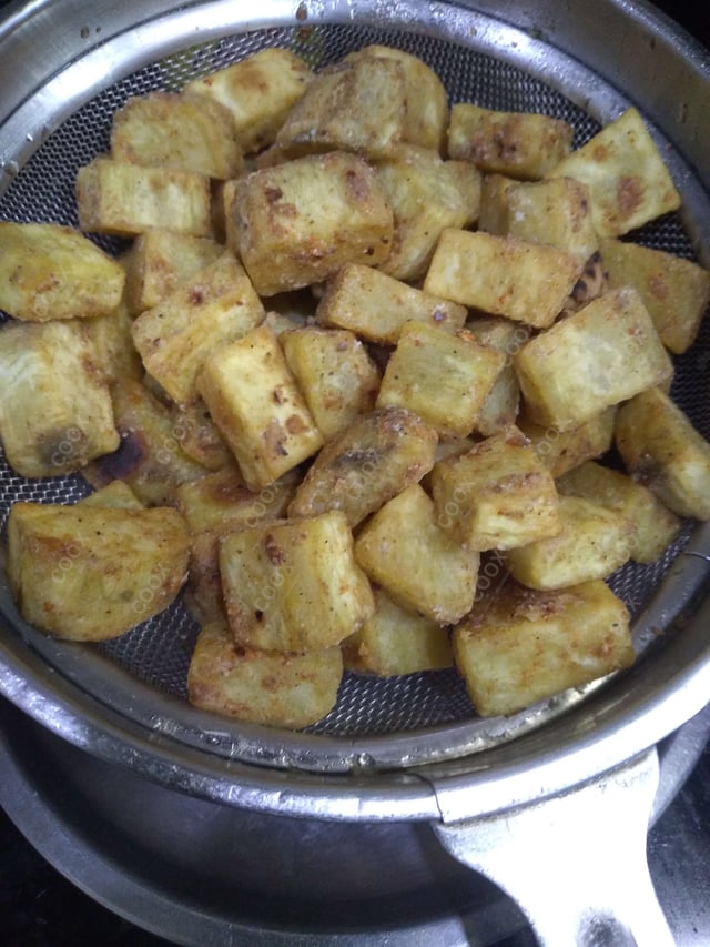 Delicious Shakarkandi Chaat prepared by COOX