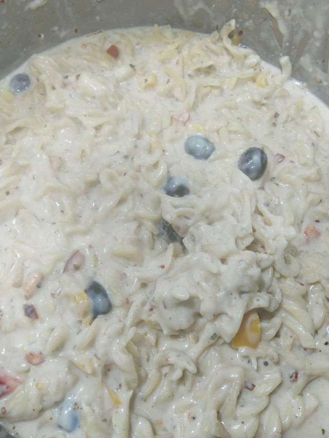 Delicious Pasta in White Sauce prepared by COOX