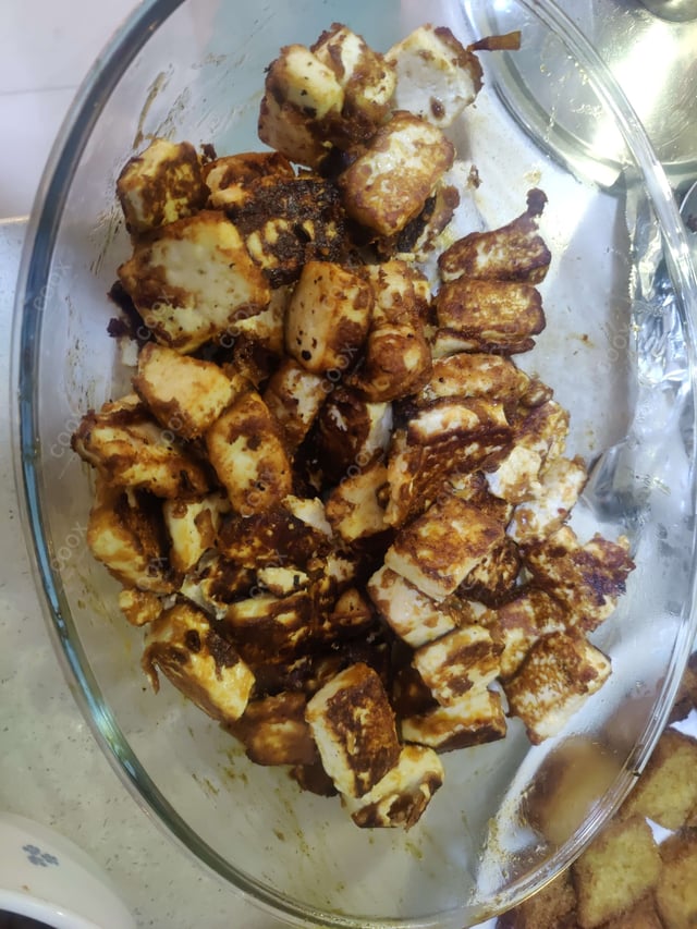 Delicious Thai Paneer Satay prepared by COOX