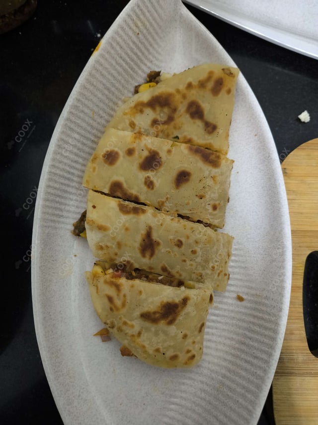 Delicious Veg Quesadillas prepared by COOX