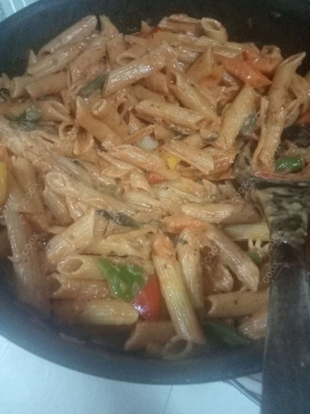 Delicious Pasta in Pink Sauce prepared by COOX