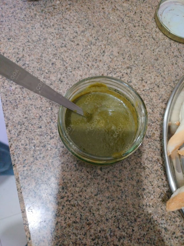 Delicious Green Chutney prepared by COOX