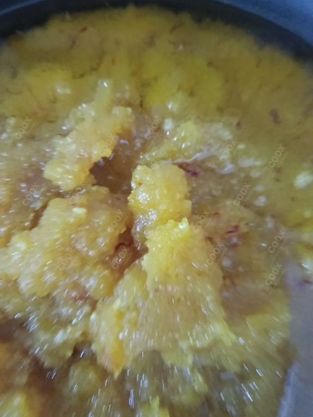 Delicious Moong Dal Halwa prepared by COOX