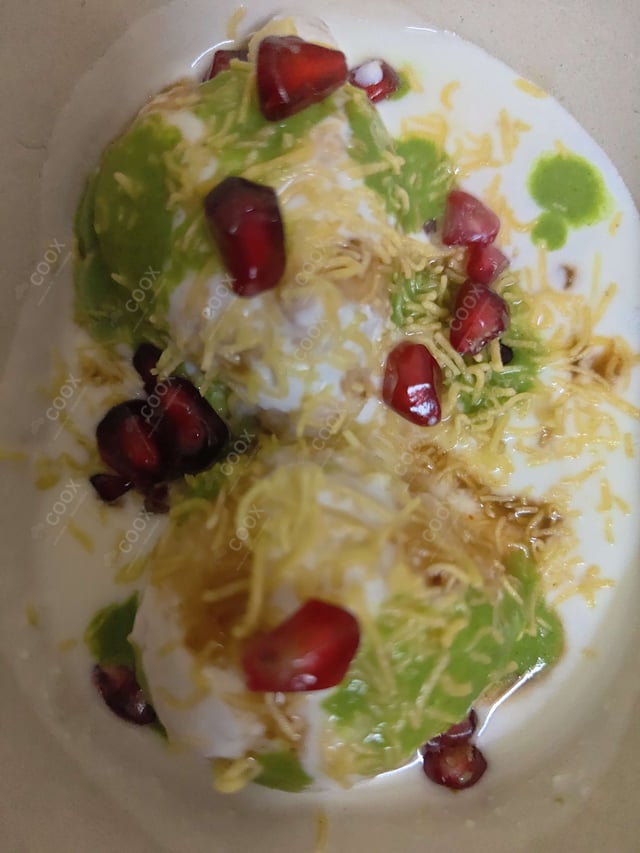 Delicious Dahi Vada prepared by COOX