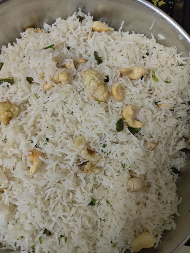 Delicious Veg Pulao prepared by COOX