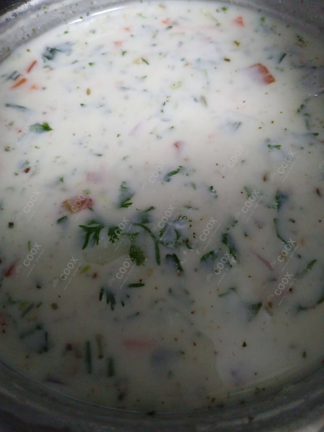 Delicious Mix Veg Raita prepared by COOX