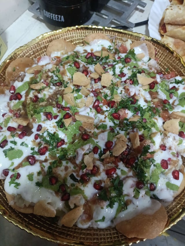 Delicious Papdi Chaat prepared by COOX
