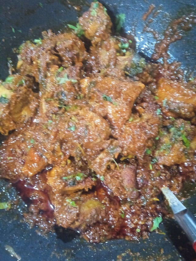 Delicious Mutton Sukha prepared by COOX