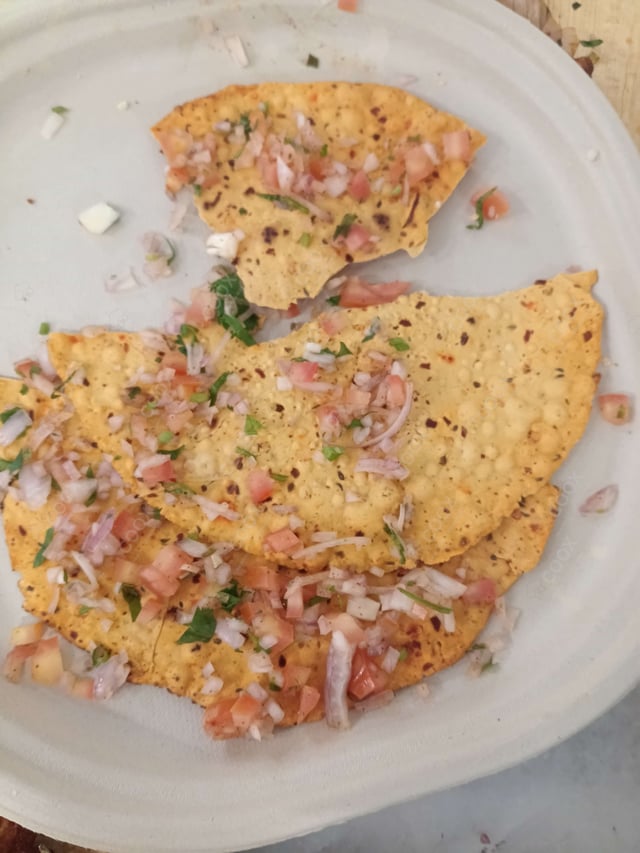 Delicious Masala Papad prepared by COOX