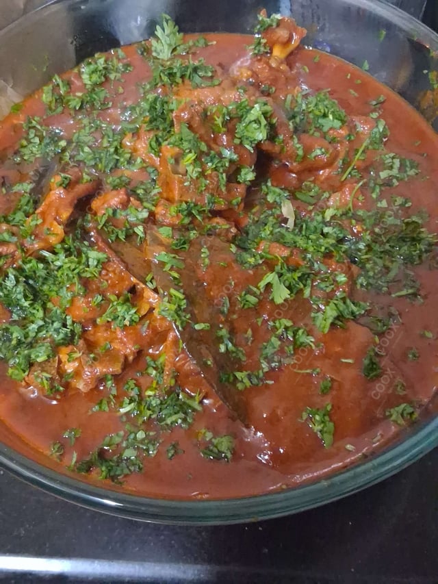 Delicious Mutton Rogan Josh prepared by COOX