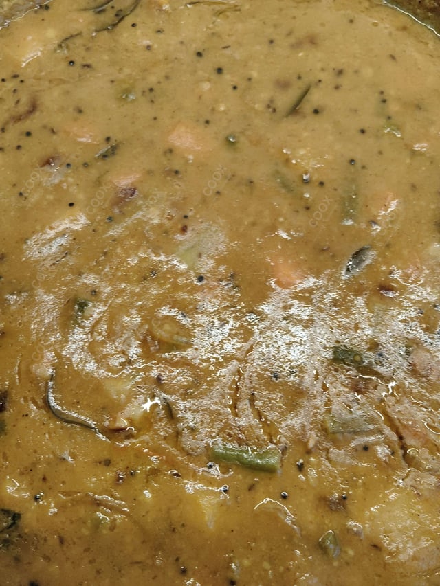 Delicious Sambhar prepared by COOX