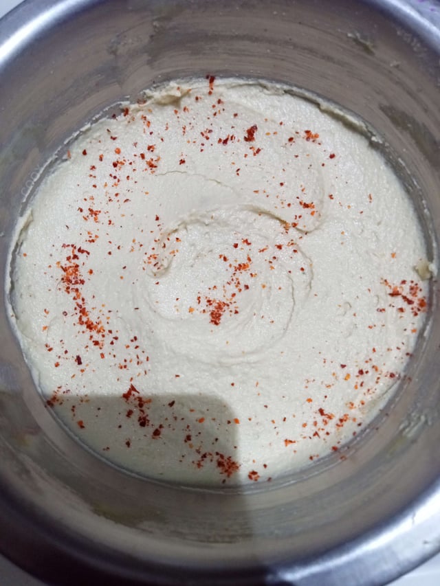Delicious Hummus Dip prepared by COOX