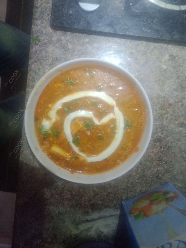 Delicious Paneer Lababdar prepared by COOX