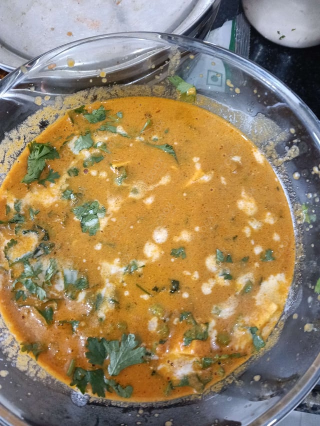 Delicious Matar Paneer prepared by COOX