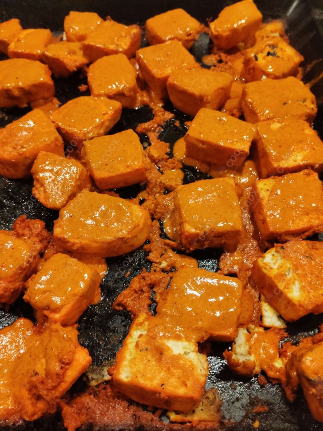 Delicious Paneer Tikka prepared by COOX