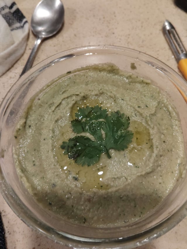 Delicious Hummus Dip prepared by COOX