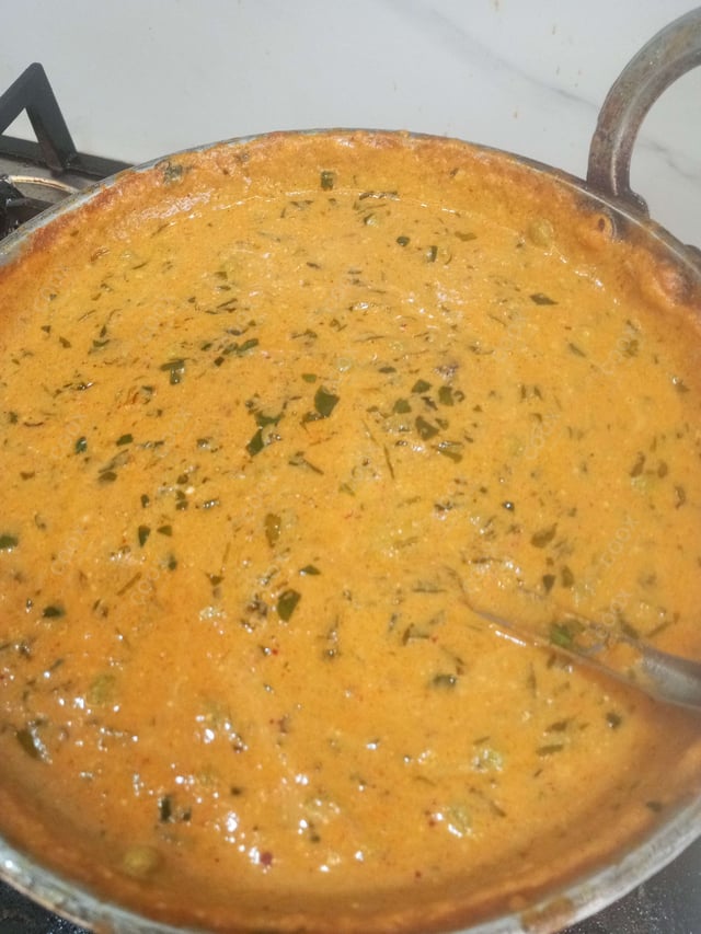 Delicious Methi Matar Malai prepared by COOX