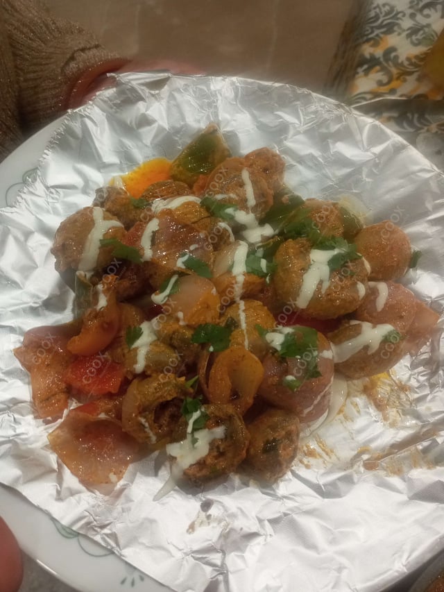 Delicious Mushroom Tikka prepared by COOX