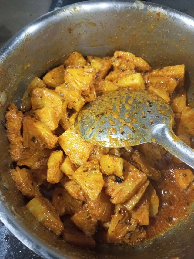 Delicious Tandoori Pineapple prepared by COOX