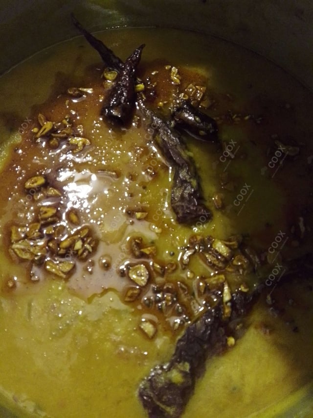 Delicious Dal Tadka prepared by COOX
