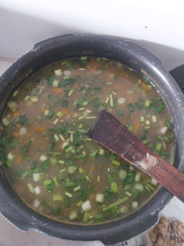 Delicious Sweet Corn Soup prepared by COOX