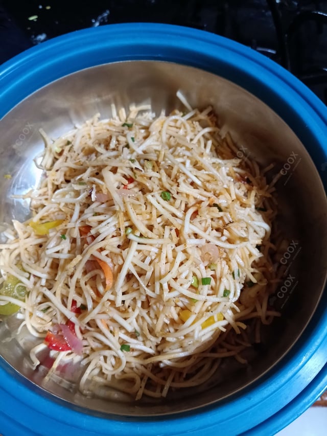 Delicious Chilli Garlic Noodles prepared by COOX