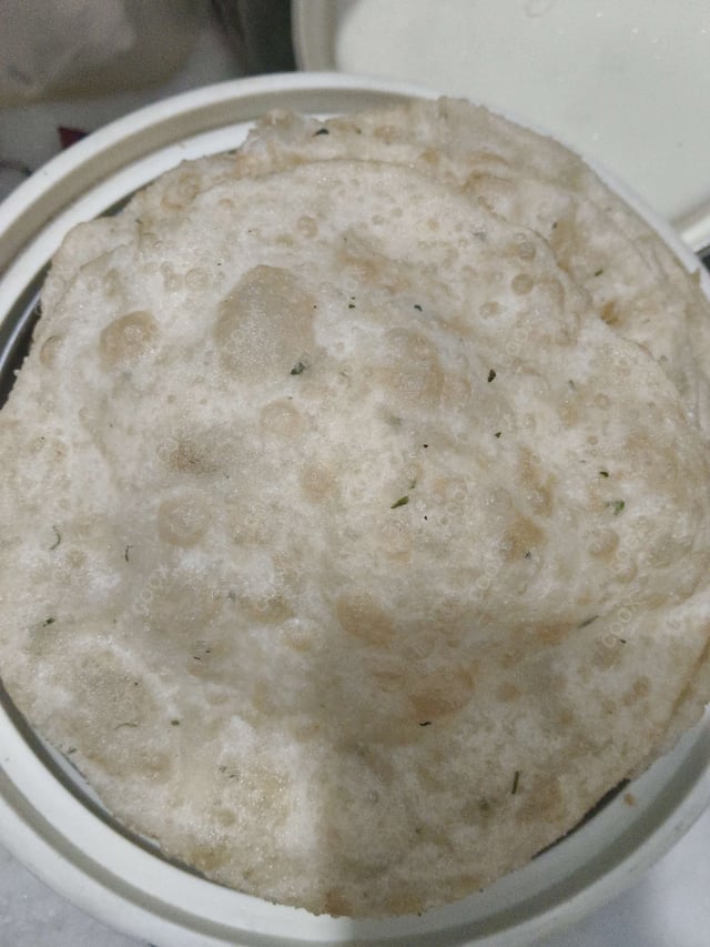 Delicious Bhature prepared by COOX