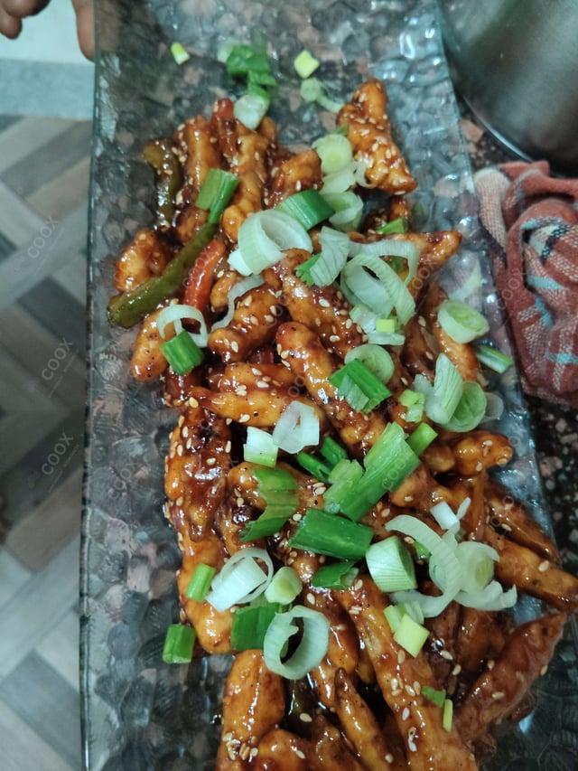 Delicious Honey Chilli Potato prepared by COOX