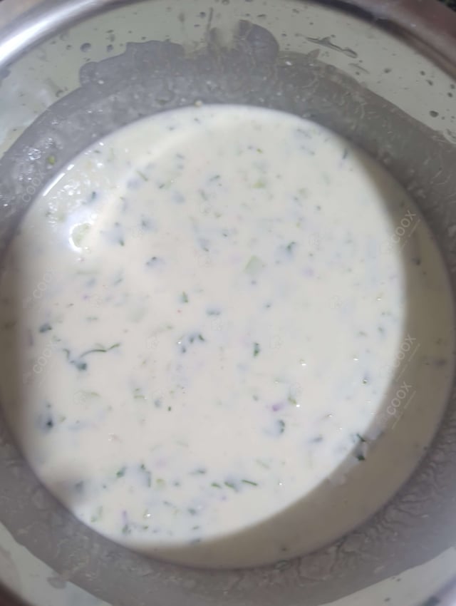 Delicious Plain Raita prepared by COOX