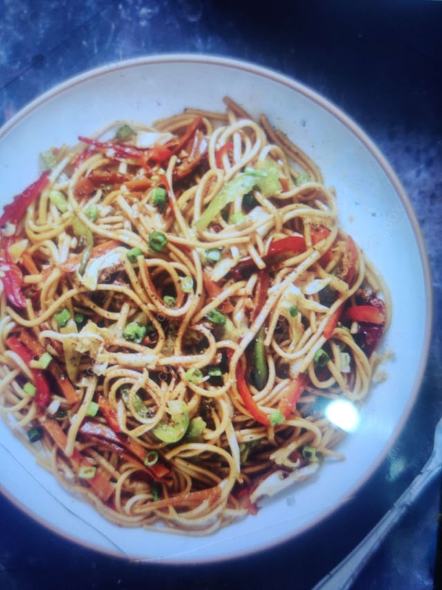Delicious Chilli Garlic Noodles prepared by COOX