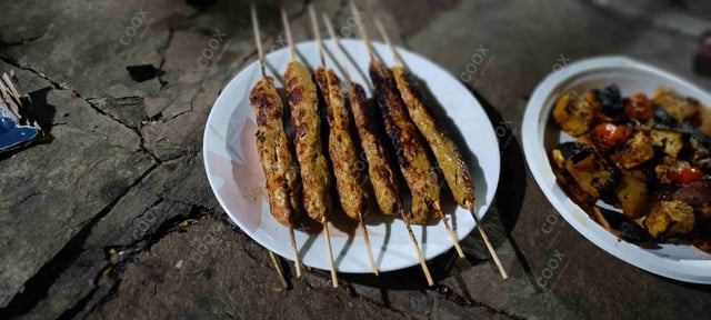 Delicious Chicken Seekh Kebab prepared by COOX