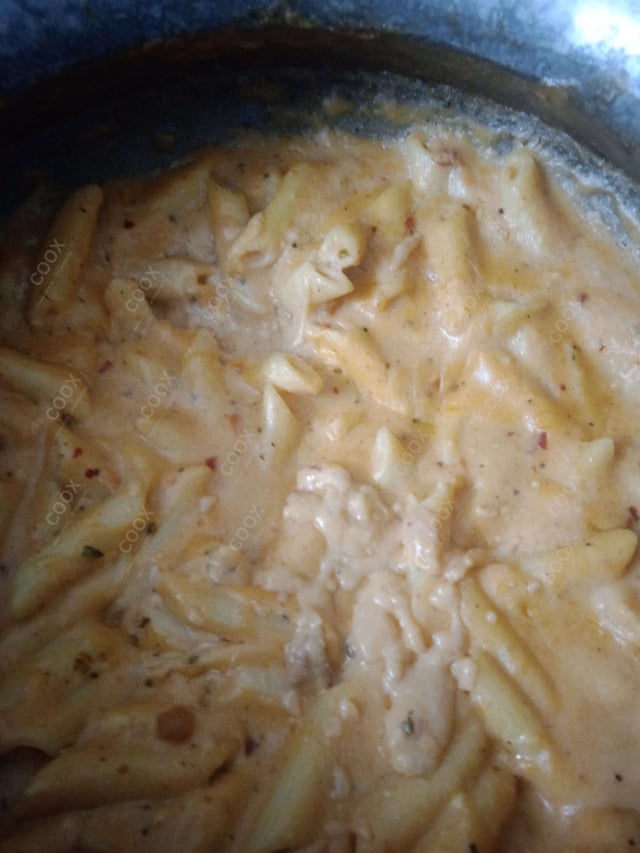 Delicious Pasta in Pink Sauce prepared by COOX