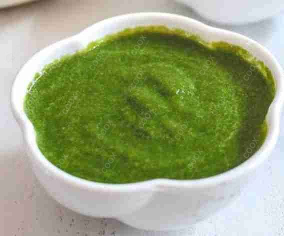 Delicious Green Chutney prepared by COOX