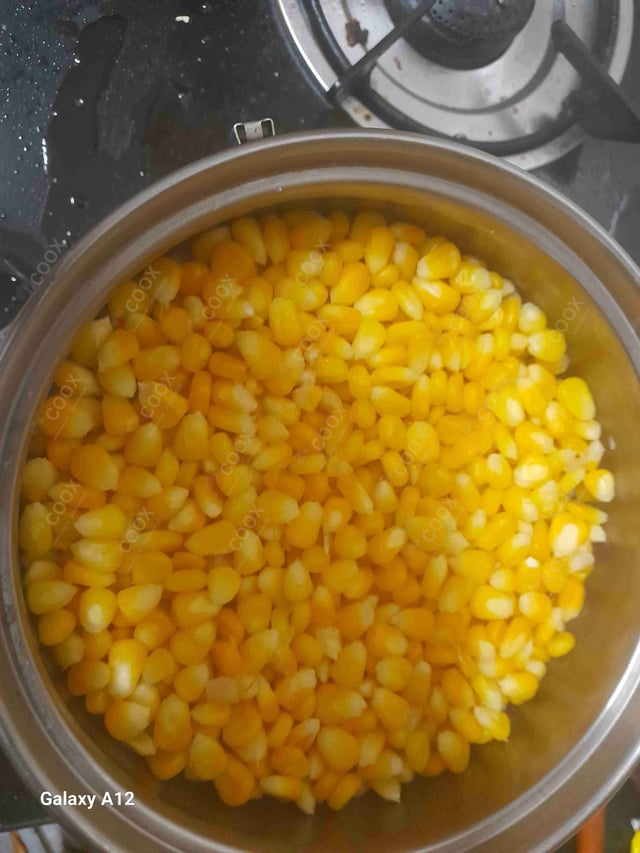 Delicious Corn Chaat prepared by COOX